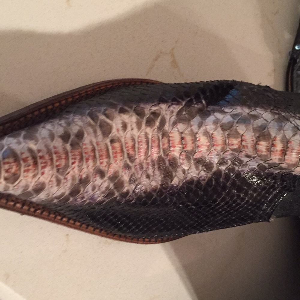 Corral Python Cowboy Boots - image 1